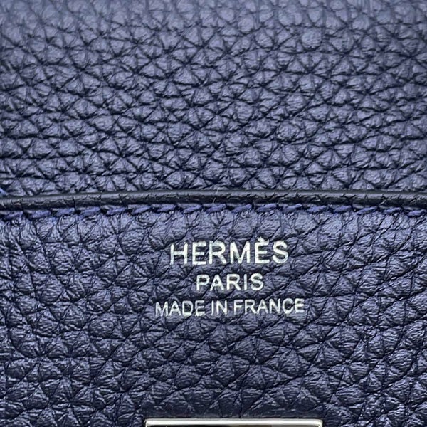 エルメス バーキン25 ブルーニュイ/シルバー金具 トゴ Z刻印 HERMES Birkin ハンドバッグ