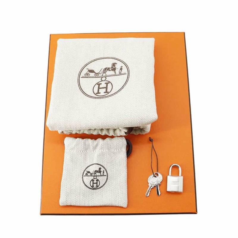 エルメス ハンドバッグ ピコタンロックPM エトゥープ/シルバー金具 トリヨクレマンス W刻印