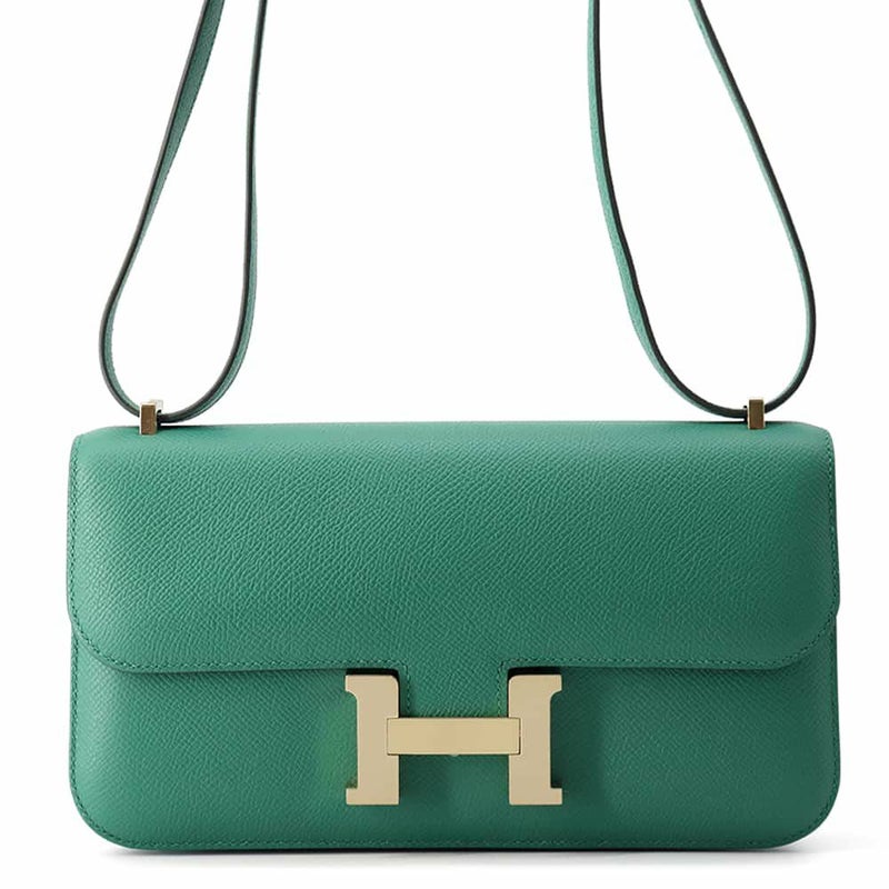 エルメス コンスタンス エラン ミロワール ヴェールヴェルティゴ/シャンパンゴールド金具 エプソン W刻印