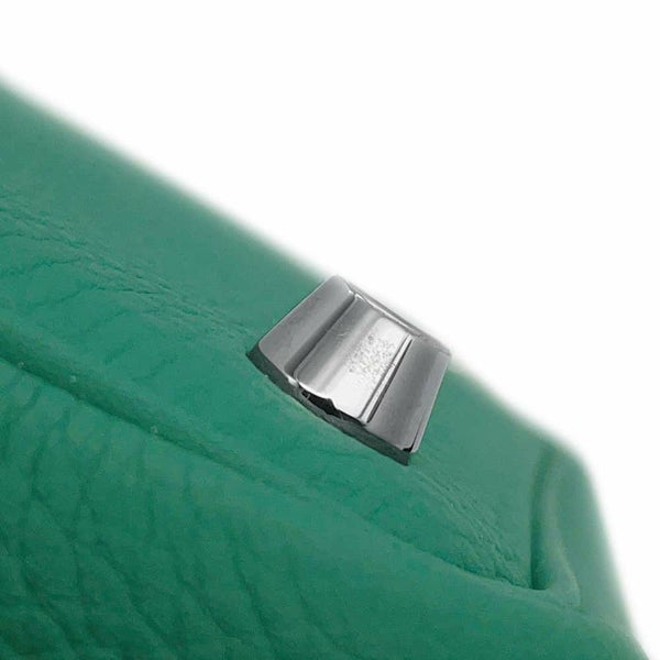 エルメス ハンドバッグ ピコタンロックPM ヴェールヴェルティゴ/シルバー金具 トリヨンモーリス U刻印