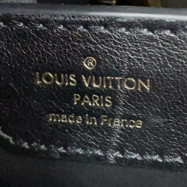 ルイヴィトン ハンドバッグ カーフレザー カプシーヌBB M20373 LOUIS VUITTON 2way 白 黒 ブラック ドット