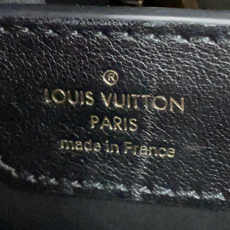 ルイヴィトン ハンドバッグ カーフレザー カプシーヌBB M20373 LOUIS VUITTON 2way 白 黒 ブラック ドット