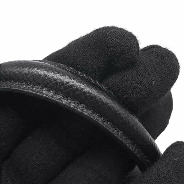 エルメス ハンドバッグ ミニケリードゥ 外縫い ブラック/ゴールド金具 エプソン U刻印 2wayショルダー 黒