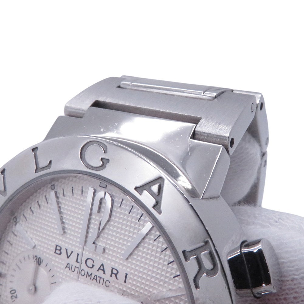 ブルガリ ブルガリブルガリ クロノグラフ BVLGARI 腕時計 黒文字盤