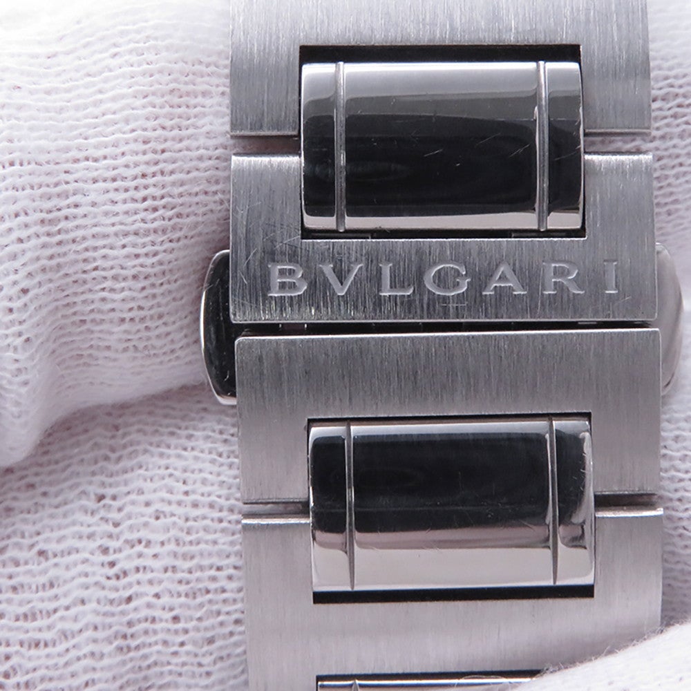 ブルガリ ブルガリブルガリ クロノグラフ BVLGARI 腕時計 黒文字盤