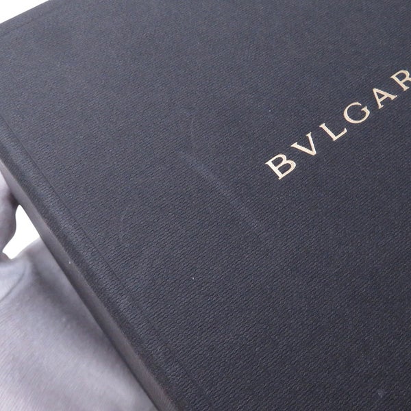 ブルガリ ブルガリブルガリ クロノグラフ BVLGARI 腕時計 黒文字盤
