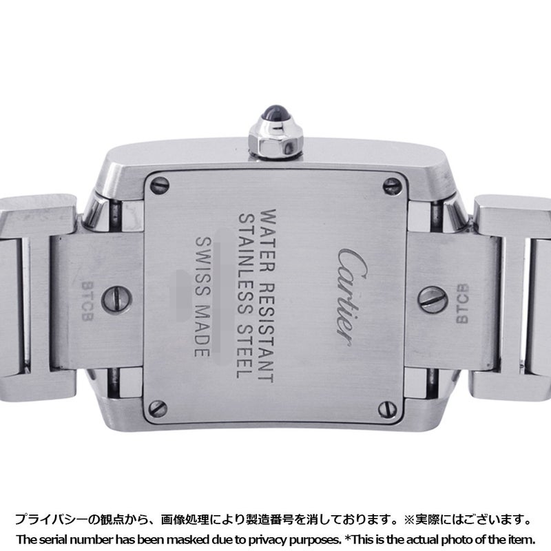 カルティエ タンク フランセーズ SM W51008Q3 Cartier 腕時計 アイボリー文字盤 レディース クォーツ