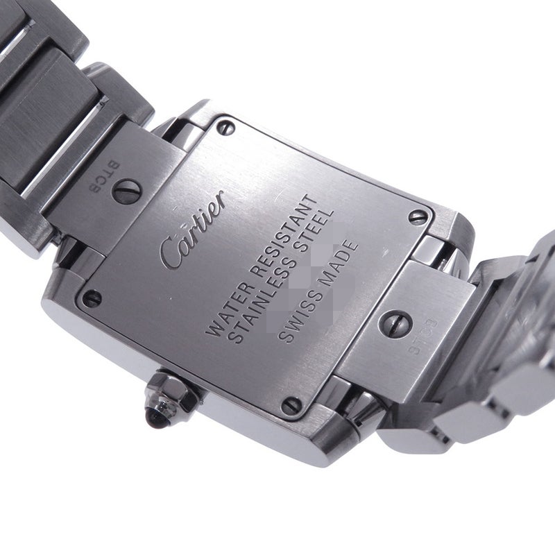 カルティエ タンク フランセーズ SM W51008Q3 Cartier 腕時計 アイボリー文字盤 レディース クォーツ