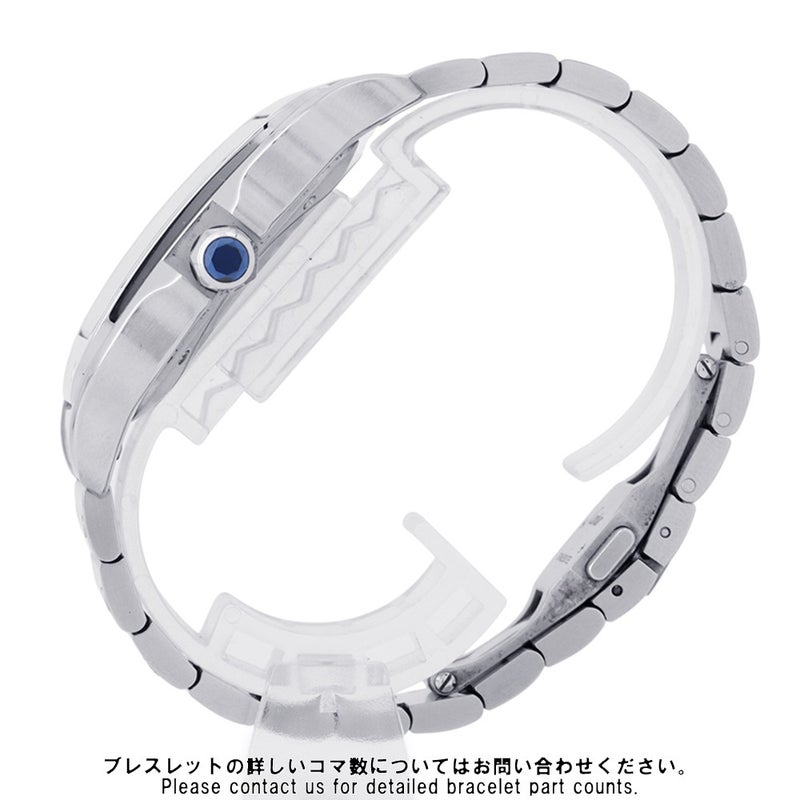 カルティエ サントス ドゥ カルティエ LM WSSA0009 Cartier 腕時計 シルバー文字盤