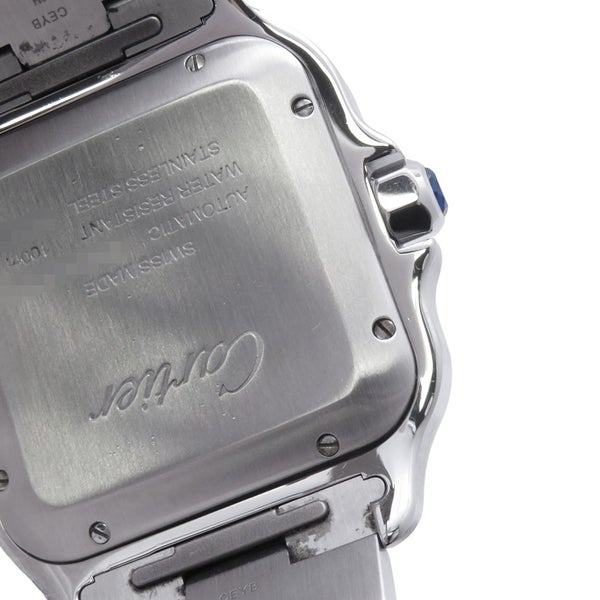 カルティエ サントス ドゥ カルティエ LM WSSA0009 Cartier 腕時計 シルバー文字盤
