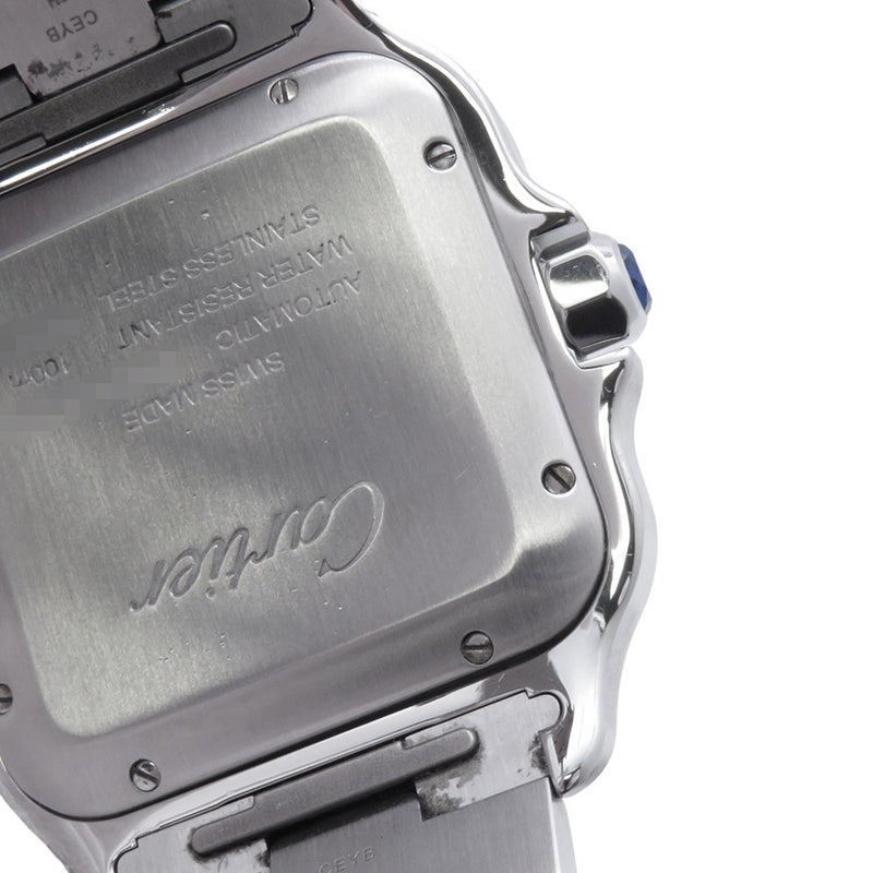 カルティエ サントス ドゥ カルティエ LM WSSA0009 Cartier 腕時計 シルバー文字盤