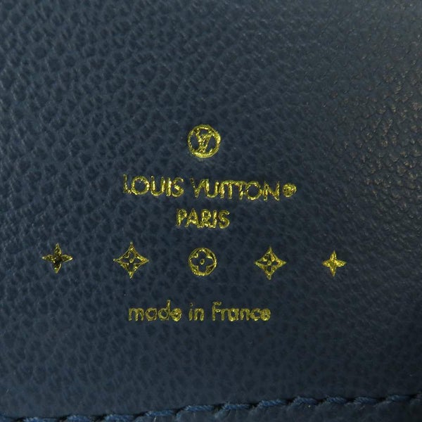 ルイヴィトン 二つ折り財布 モノグラム・デニム ポルトフォイユ・ルー 日本限定 LV リミックス M83160 ブルー