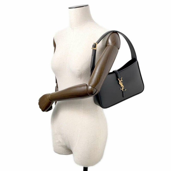サンローランパリ ショルダーバッグ ル・サンカセット レザー 657228 SAINT LAURENT PARIS ワンショルダー 黒
