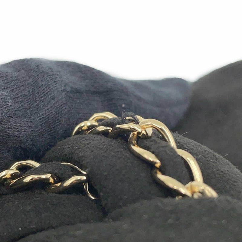 シャネル ローファー ココマーク チェーン スエード レディースサイズ37C G32955 CHANEL 靴 黒