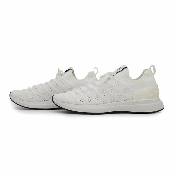 シャネル スニーカー ココマーク ニット レディースサイズ37 CHANEL 靴 白