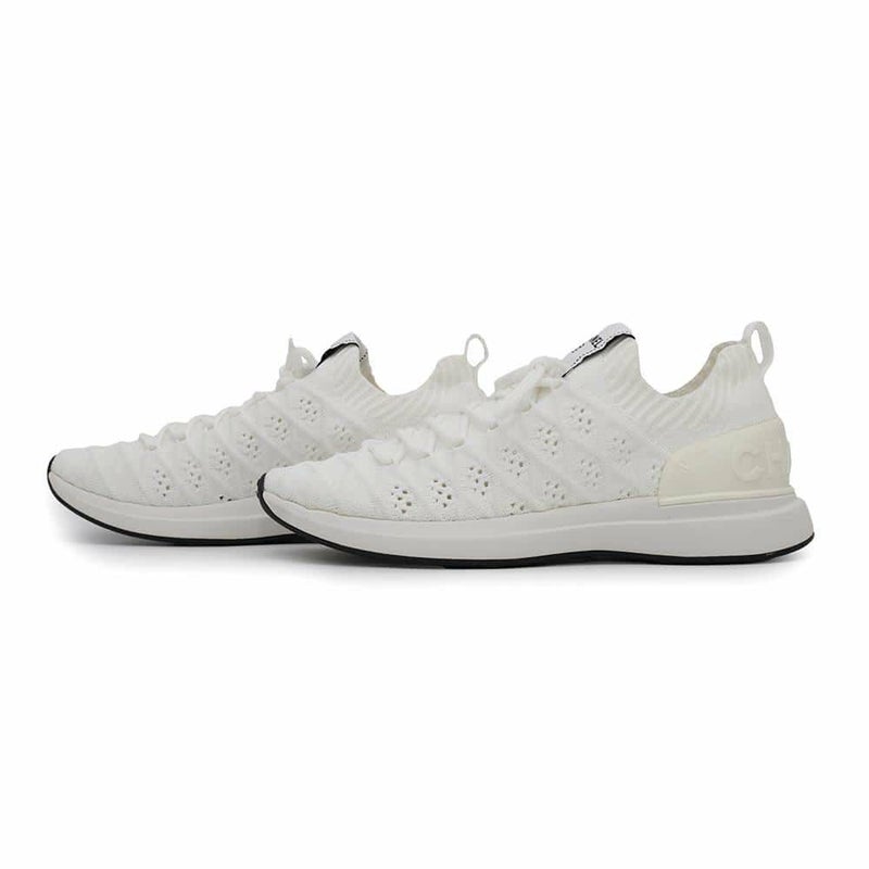 シャネル スニーカー ココマーク ニット レディースサイズ37 CHANEL 靴 白