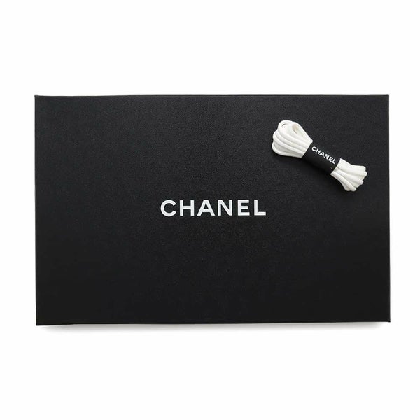 シャネル スニーカー ココマーク ニット レディースサイズ37 CHANEL 靴 白