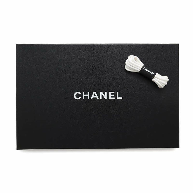 シャネル スニーカー ココマーク ニット レディースサイズ37 CHANEL 靴 白