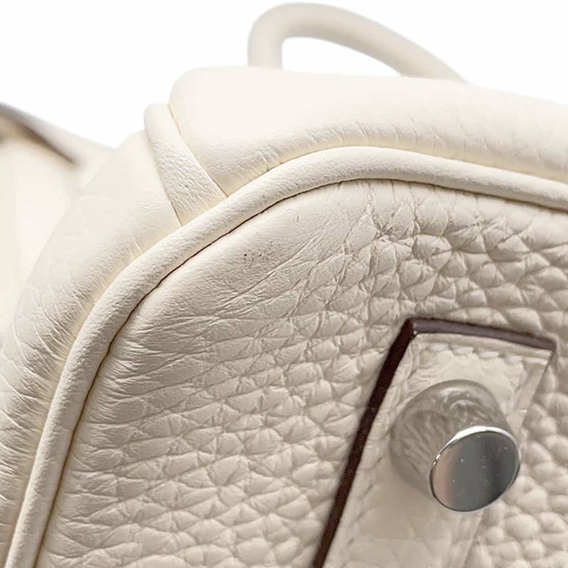 エルメス バーキン30 ナタ/シルバー金具 トリヨンクレマンス U刻印 HERMES Birkin ハンドバッグ