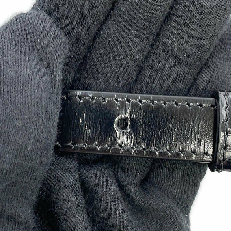 セリーヌ ショルダーバッグ ティーン トリオンフ シャイニーカーフレザー 188423 CELINE 黒