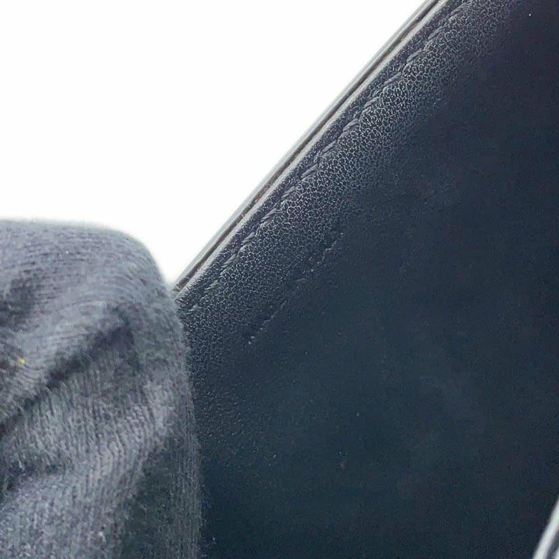 セリーヌ ショルダーバッグ ティーン トリオンフ シャイニーカーフレザー 188423 CELINE 黒