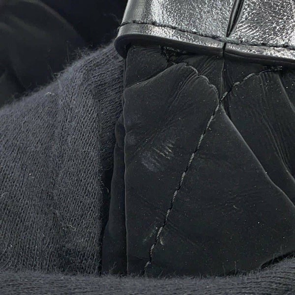 シャネル ショルダーバッグ ボウリングバッグ ココマーク ナイロン AS5054 CHANEL 黒