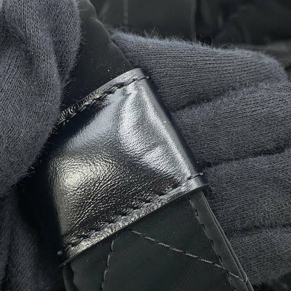 シャネル ショルダーバッグ ボウリングバッグ ココマーク ナイロン AS5054 CHANEL 黒