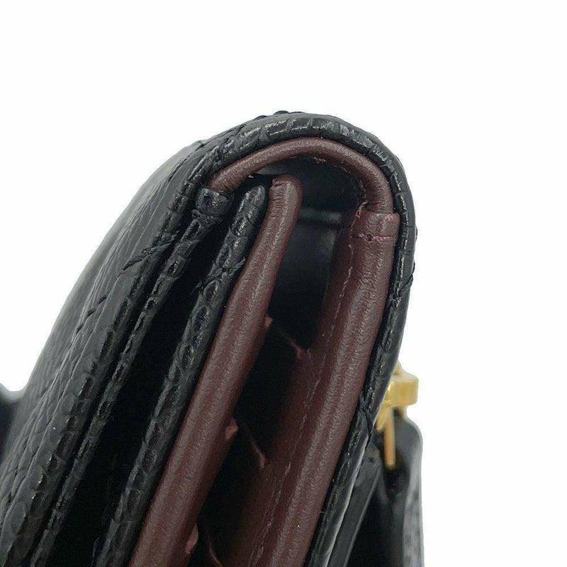 シャネル 三つ折り財布 クラシック スモール フラップ ウォレット キャビアスキン AP0231 CHANEL 黒