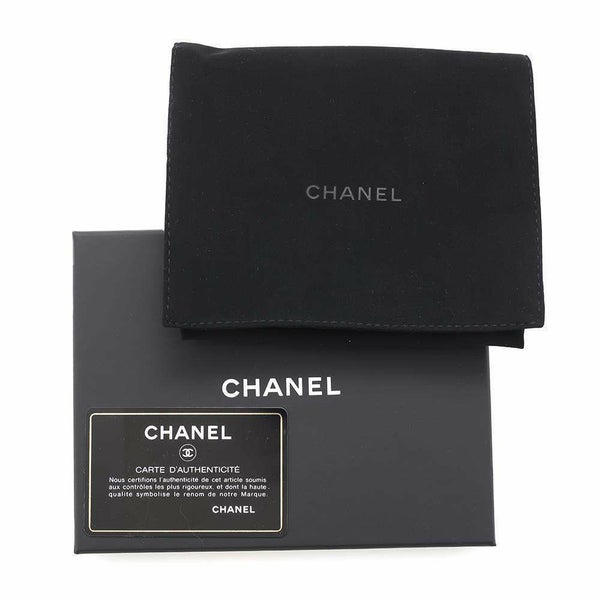 シャネル 三つ折り財布 クラシック スモール フラップ ウォレット キャビアスキン AP0231 CHANEL 黒