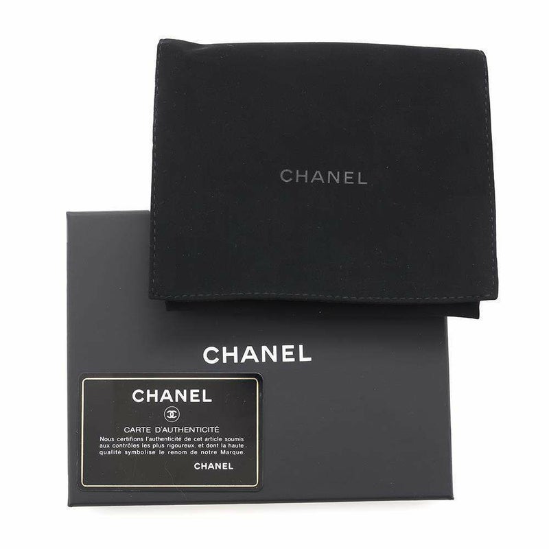 シャネル 三つ折り財布 クラシック スモール フラップ ウォレット キャビアスキン AP0231 CHANEL 黒