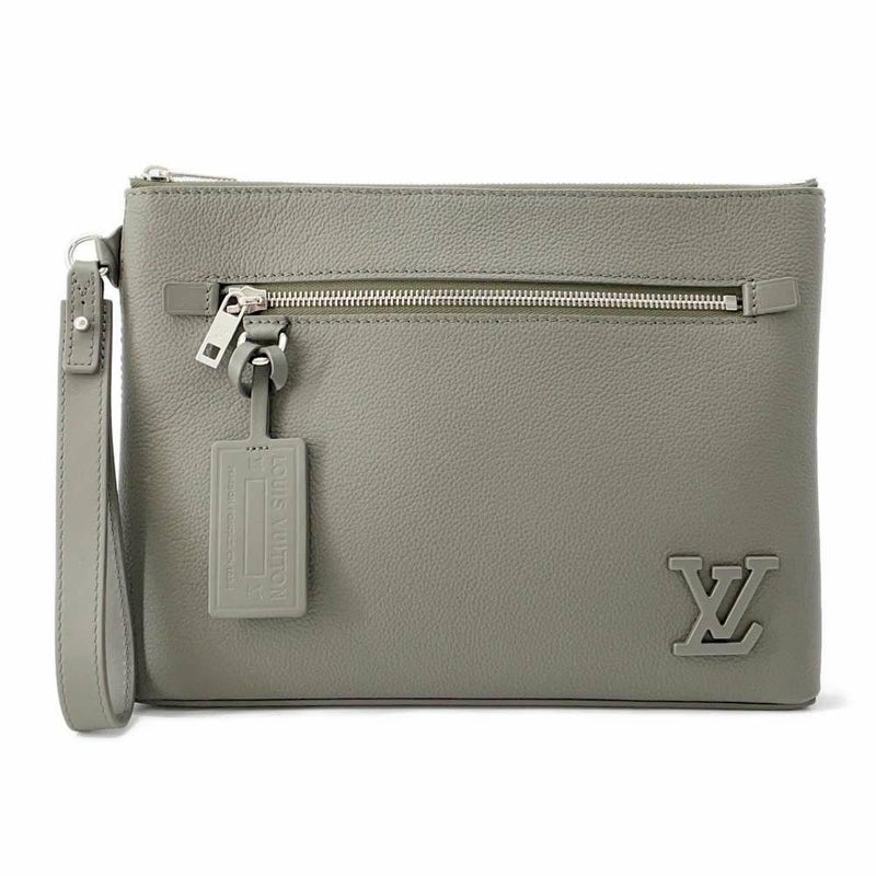 ルイヴィトン クラッチバッグ LV アロエグラム テイクオフ・ポーチ M81735 LOUIS VUITTON ポーチ