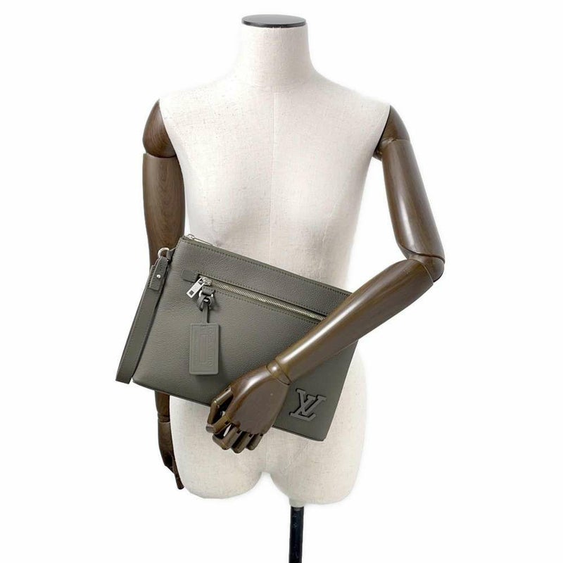 ルイヴィトン クラッチバッグ LV アロエグラム テイクオフ・ポーチ M81735 LOUIS VUITTON ポーチ
