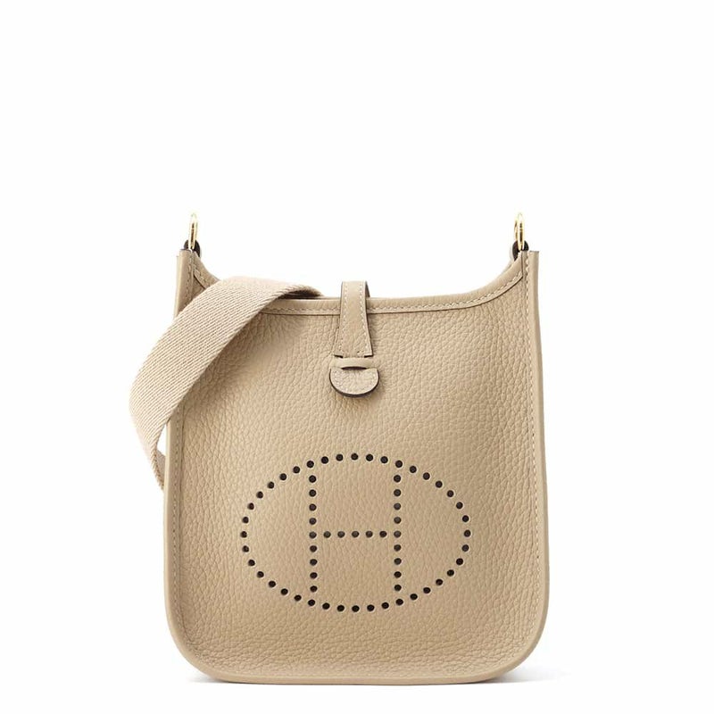 エルメス ショルダーバッグ エブリンTPM トレンチ/ゴールド金具 トリヨンクレマンス K刻印