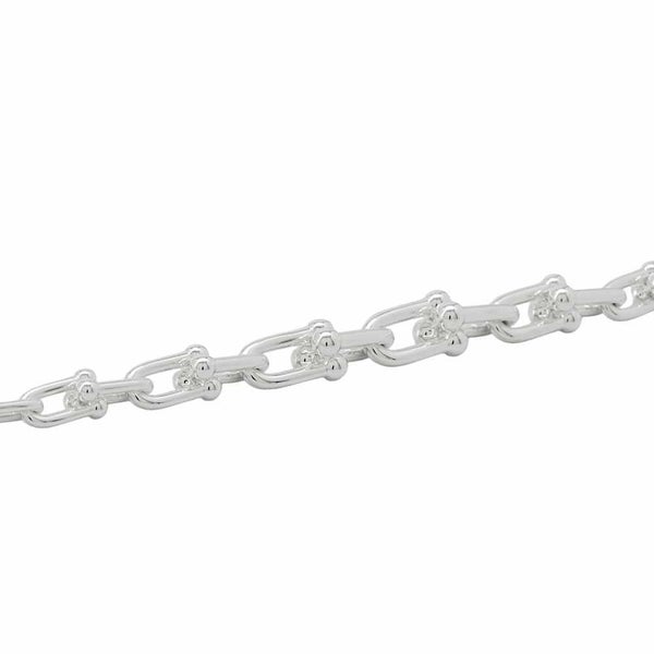 ティファニー ネックレス ハードウェア グラジュエイテッド リンク ネックレス SV925シルバー 60153092 Tiffany&Co. ジュエリー
