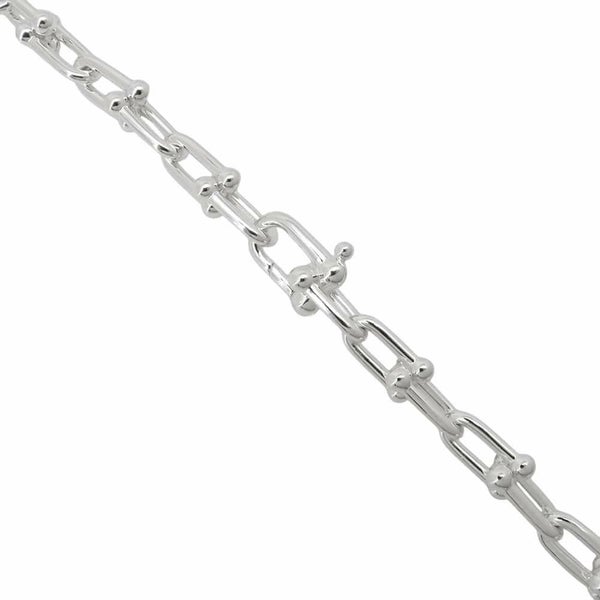 ティファニー ネックレス ハードウェア グラジュエイテッド リンク ネックレス SV925シルバー 60153092 Tiffany&Co. ジュエリー