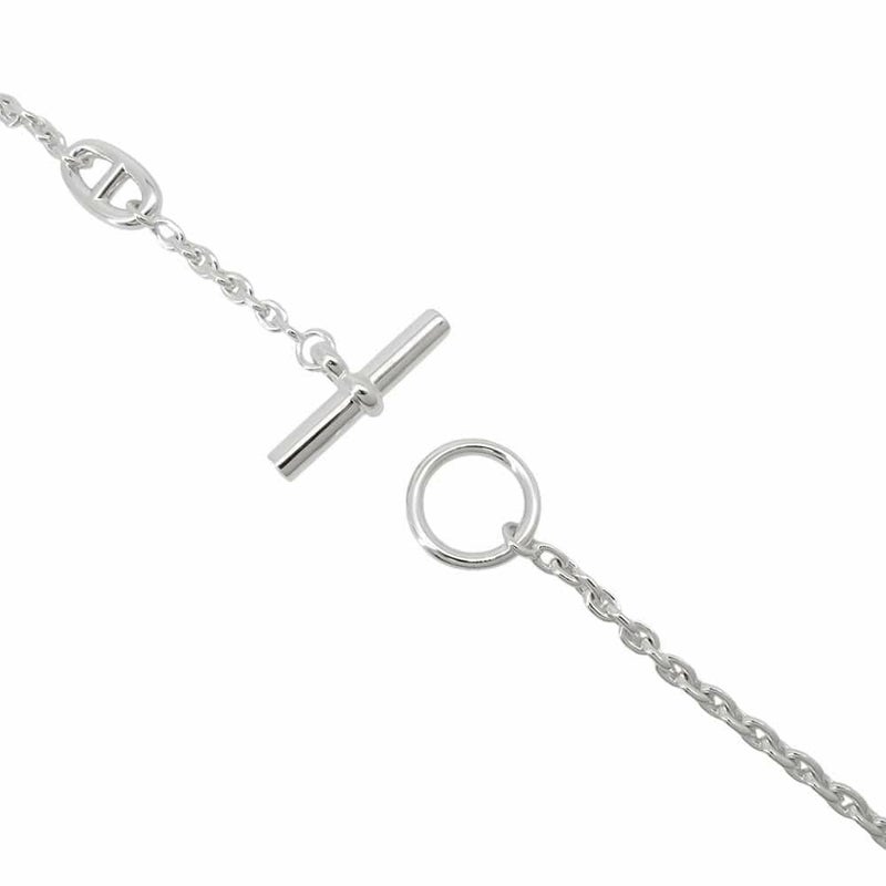 エルメス ネックレス シェーヌダンクル ファランドール 80 SV925シルバー HERMES ロングネックレス ジュエリー