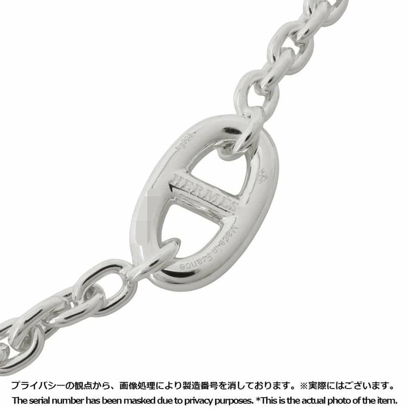 エルメス ネックレス シェーヌダンクル ファランドール 80 SV925シルバー HERMES ロングネックレス ジュエリー