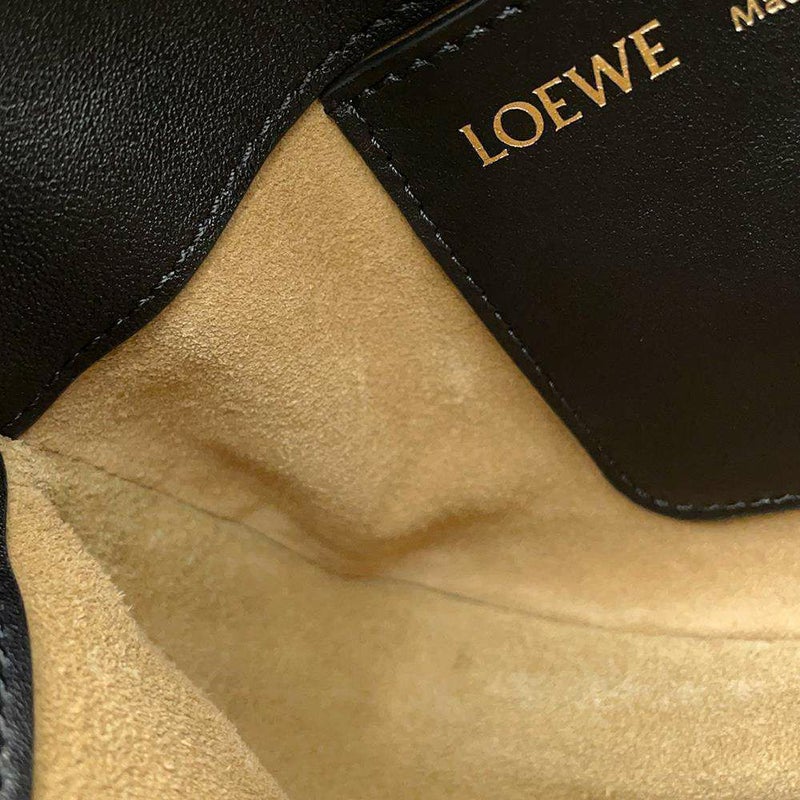 ロエベ ショルダーバッグ パセオ サッチェル A709Q89X01 LOEWE 2way 黒