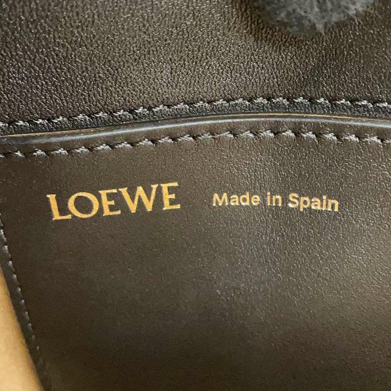ロエベ ショルダーバッグ パセオ サッチェル A709Q89X01 LOEWE 2way 黒