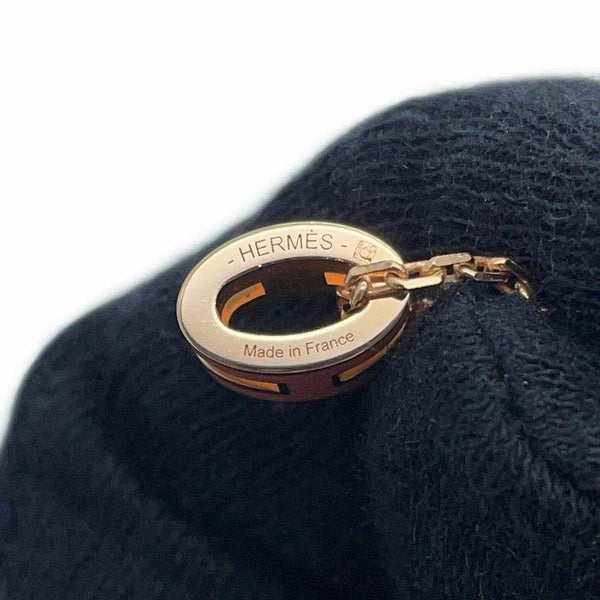 エルメス ネックレス ミニ・ポップアッシュ ピンク/ピンクゴールド金具 HERMES アクセサリー