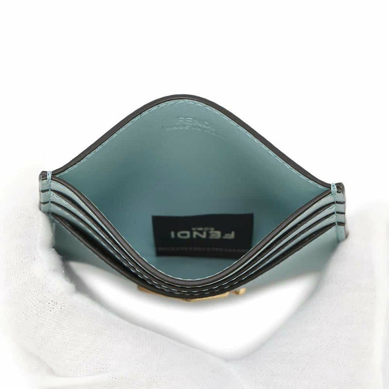 フェンディ カードケース FFダイヤモンド レザー 8M0445 FENDI 定期入れ パスケース