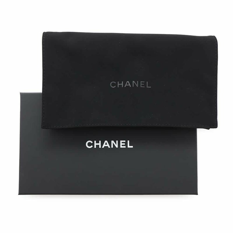 シャネル 長財布 クラシック ロング ジップ ウォレット ココマーク マトラッセ キャビアスキン AP0242 CHANEL 黒