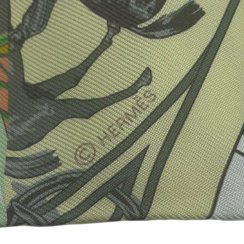 エルメス スカーフ ツイリー 馬と不死鳥 Cheval Phoenix HERMES シルクスカーフ 2018春夏