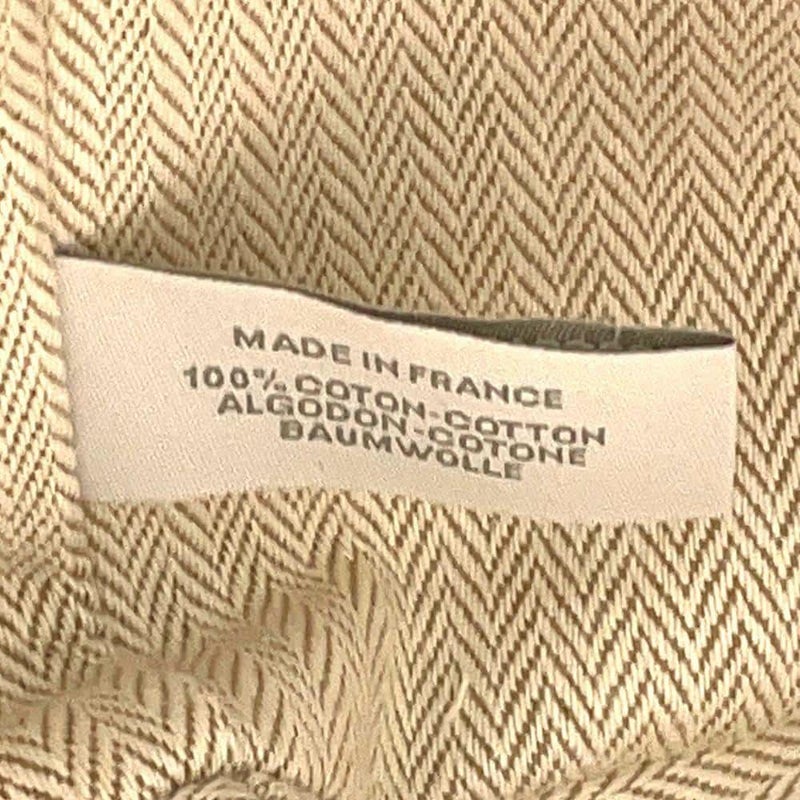 エルメス ポーチ ブリッド・ア・ブラックGM カブリオル グリスペール/シルバー金具 キャンバス HERMES