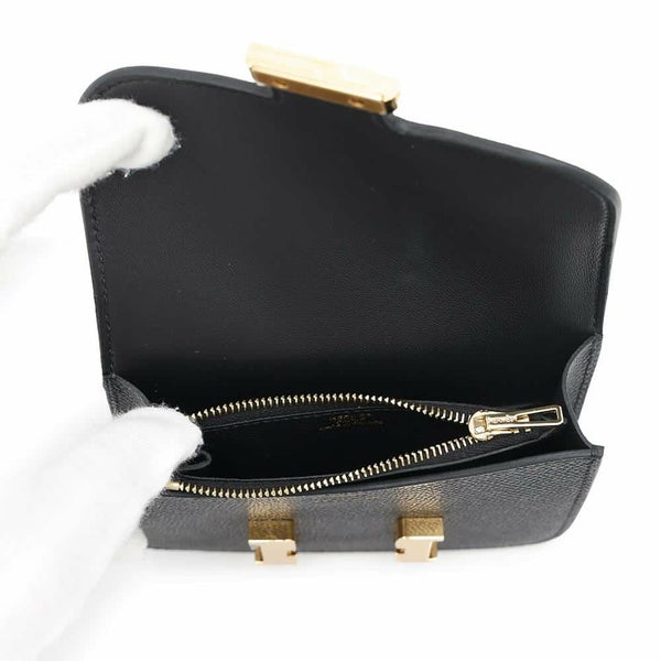 エルメス 財布 コンスタンス スリム ブラック/ゴールド金具 エプソン W刻印 HERMES 財布 黒
