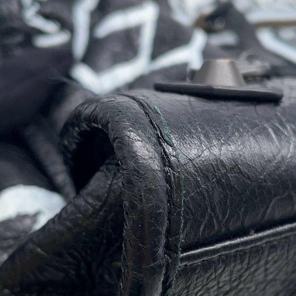 バレンシアガ ハンドバッグ クラシック・グラフィティ ザ・シティ  505550 BALENCIAGA 2wayショルダー 黒
