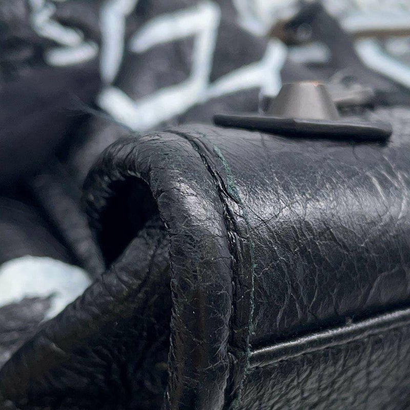 バレンシアガ ハンドバッグ クラシック・グラフィティ ザ・シティ  505550 BALENCIAGA 2wayショルダー 黒