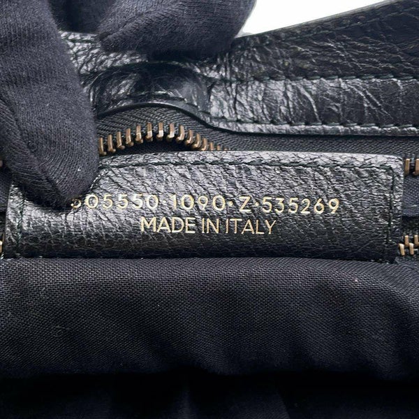 バレンシアガ ハンドバッグ クラシック・グラフィティ ザ・シティ  505550 BALENCIAGA 2wayショルダー 黒