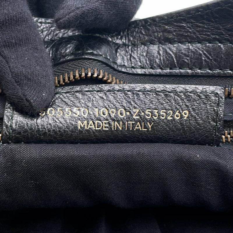 バレンシアガ ハンドバッグ クラシック・グラフィティ ザ・シティ  505550 BALENCIAGA 2wayショルダー 黒