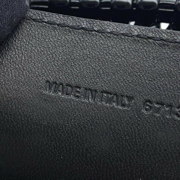 バレンシアガ ハンドバッグ ビストロ XS パテントレザー 671342 BALENCIAGA 2wayショルダーバッグ バスケットバッグ 黒